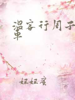 温客行周子舒全车