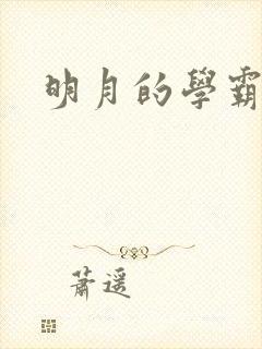 明月的学霸男友
