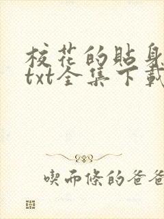 校花的贴身保镖txt全集下载