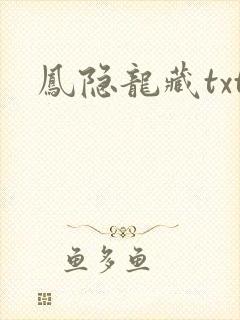 凤隐龙藏txt