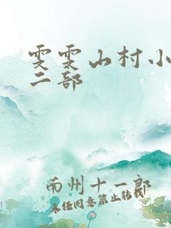 雯雯山村小说第二部