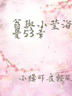 翁与小莹浴室欢爱53章