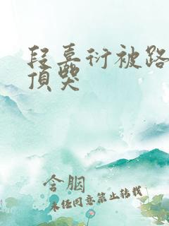 段嘉衍被路星辞顶哭