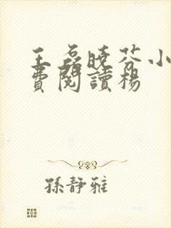 王磊晓芬小说免费阅读杨