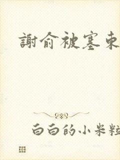 谢俞被塞东西