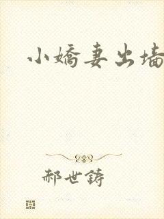 小娇妻出墙记