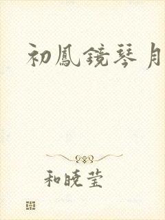初凤镜琴月镜