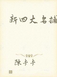 新四大名捕全集