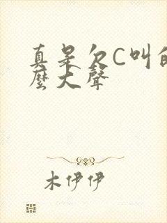 真是欠C叫的这么大声