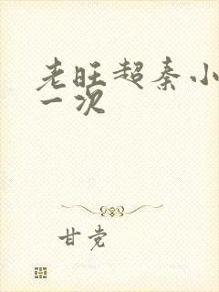 老旺超秦小雨第一次