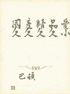 国产精品爱久久久久久久小说