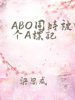 ABO同时被四个A标记