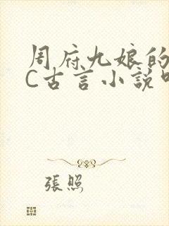 周府九娘的NPC古言小说叫什么