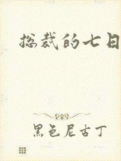 总裁的七日狂爱