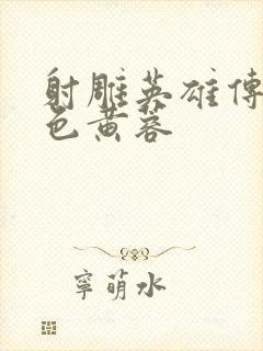 射雕英雄传之肉色黄蓉