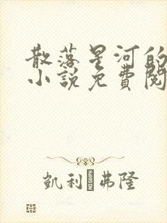 散落星河的记忆小说免费阅读全文