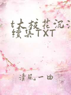t大校花沉浮录续集TXT
