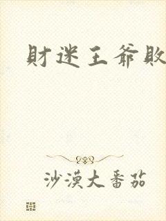 财迷王爷败金妃