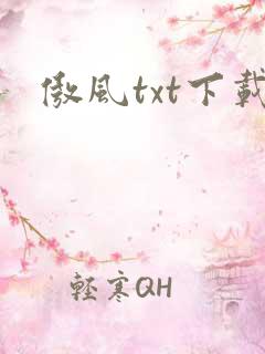 傲风txt下载
