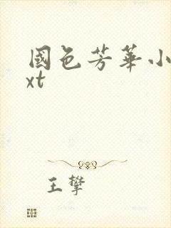 国色芳华小说txt