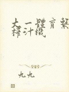 大一体育系精牛榨汁机