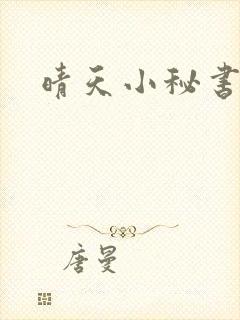 晴天小秘书