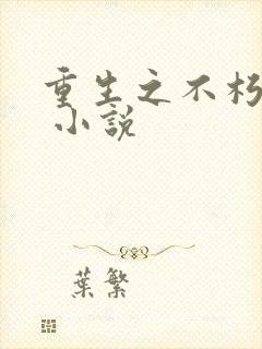 重生之不朽传奇 小说