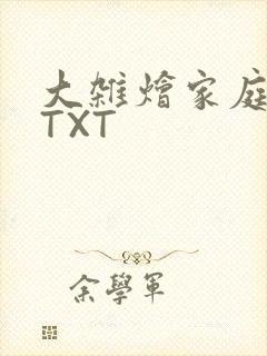大杂烩家庭小说TXT