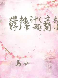 樱桃汁(宋枝江野)笔趣阁小说