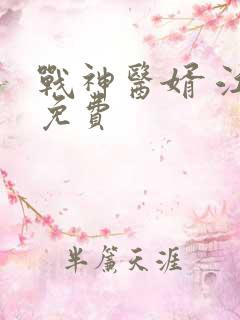 战神医婿 江辰免费