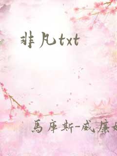非凡txt