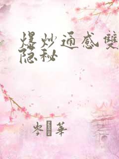 爆炒通感双胞胎隐秘