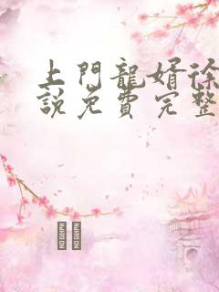 上门龙婿徐阳小说免费完整版