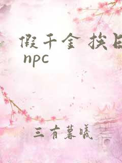 假千金 挨日记 npc