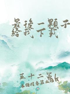 最后一颗子弹留给我下载