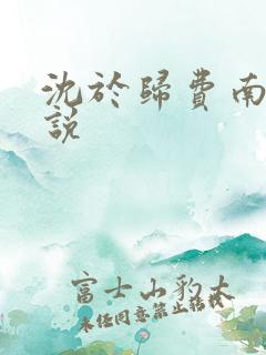 沈于归费南城小说