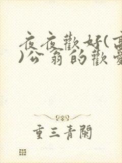 夜夜欢好(高h)公翁的欢爱h