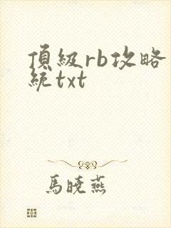顶级rb攻略系统txt