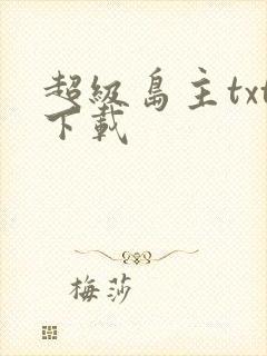 超级岛主txt下载