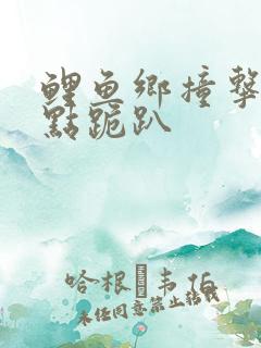 鲤鱼乡撞击敏感点跪趴