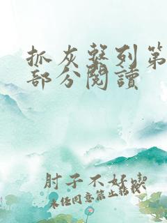 抓灰系列第33部分阅读