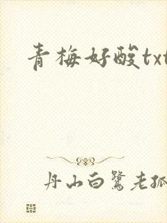 青梅好酸txt