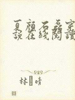 夏颜石磊穿越小说在线阅读