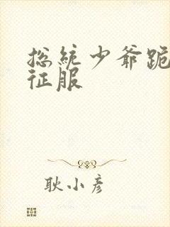 总统少爷跪地唱征服