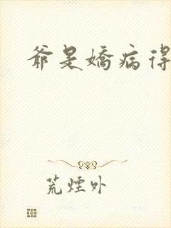 爷是娇病得宠着