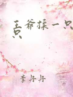 王爷揉一只舔一只