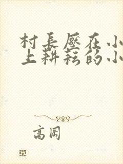 村长压在小娥身上耕耘的小说