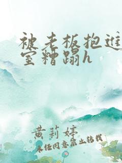 被老板抱进办公室糟蹋h