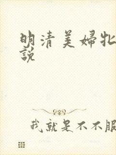 明清美妇牝户小说