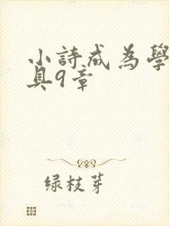 小诗成为学校教具9章